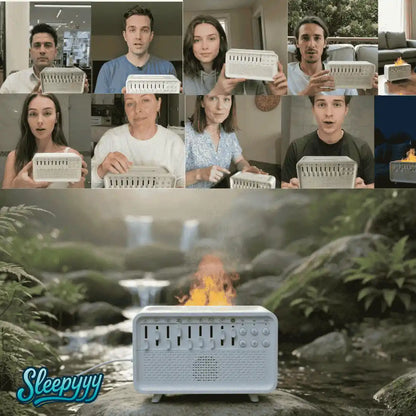 Sleepyyy DreamMist™ 3-in-1 White Noise Humidifier with 8 Nature Sounds